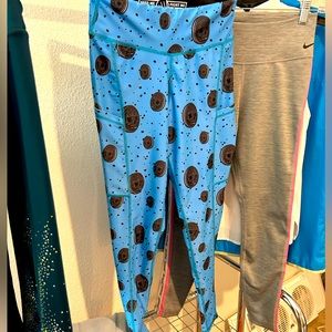 Feed me Fight me Kickboxing and workout leggings